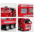 thumbnail image 3 of Fire Truck Toy with Flashing Lights & Siren Sounds for Kids, Extendable Rotating Ladder, Bump and Go Action, Role Play Toy for Boys & Girls, Kid Car Toy Trucks, Ages 3-7+, 3 of 3