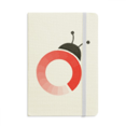thumbnail image 1 of Carnet Antennes Corps Coccinelles Insectes Couverture Rigide en Tissu Journal Classique, 1 of 3