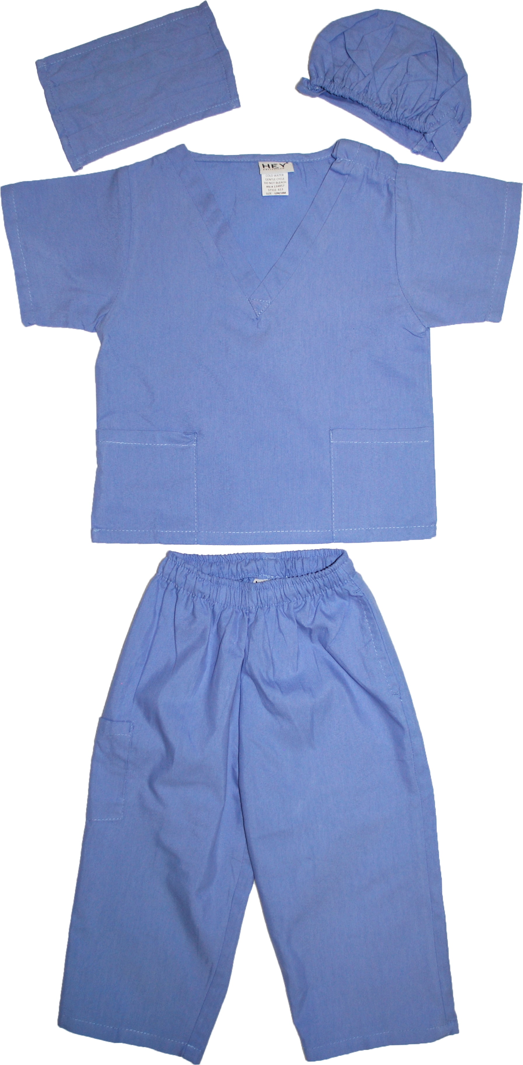 Kids Doctor Dress up Surgeon Costume Set, available in 13 Colors for 1