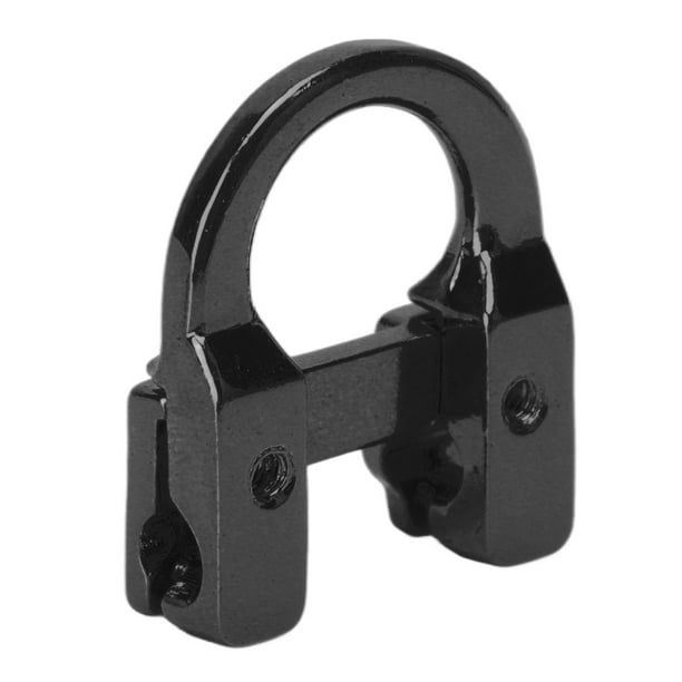 Tiro Con Arco Metal D Anillo Tiro Con Arco Metal D Loop Anillo En Forma De U Metal D Anillo Tiro Con Arco Caza Objetivo Disparos Protección Ayuda Accesorios Negro