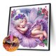 thumbnail image 2 of Pintura de diamante 5D DIY Kit de taladro de forma especial parcial Hada de las flores 30x30cm, 2 of 8