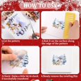 thumbnail image 3 of shiyou-6PCS Winter Snow Scenery Rub On Transfer Stickers for DIY Scrapbooking Photo Furniture Windows, 3 of 4