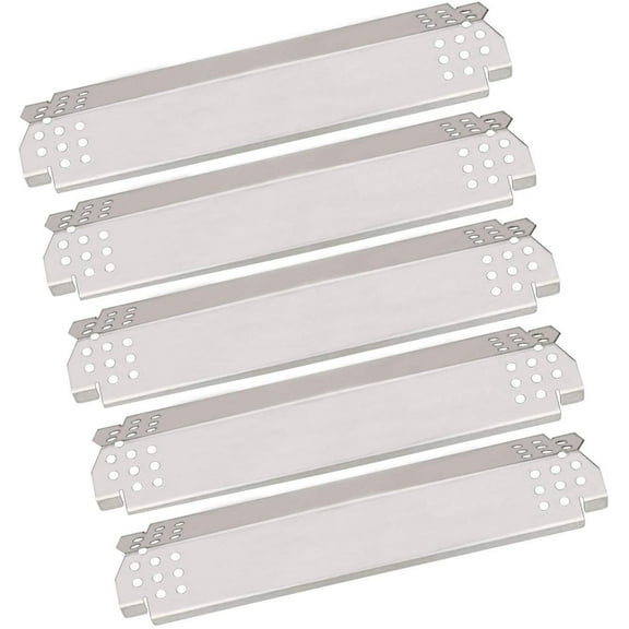 Quickflame Set of Five Heat Plates for Home Depot Nexgrill 720-0830H, 5 Burner 720-0888, 720-0888N Gas Grill, Expert Gas Grill