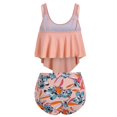 thumbnail image 3 of Gifts For Women Push-Up Padded Plus Size Overlay Print Bikini Swimsuit, 3 of 6