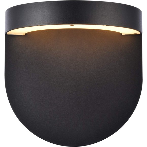 Aplique de Pared Living District Raine LED Negro 120V Regulable