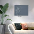 thumbnail image 2 of Gukieu White Dandelion Print Horizontal Canvas Decorative Painting 12x16 Inch Shrinkage Resistant Frame Hanging Home Wall Art Decor, 2 of 6