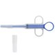 thumbnail image 3 of Jeringa de alimentación para medicina para mascotas, jeringa para tableta para perros y gatos con 2 puntas, herramientas dispensadoras de pastillas para mascotas, color azul, 3 of 5