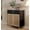 Black, variant on Cat Litter Box Enclosure Furniture Hidden Indoor 2-in-1 Wooden Cat House & Washroom Cabinet with Scratching Board Doors and Drawer, 31.5"x15.7"x34.6"H