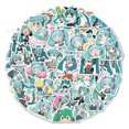 thumbnail image 5 of Pegatinas Hatsune Miku Anime, vinilo impermeable, 65 unidades, 5 of 5