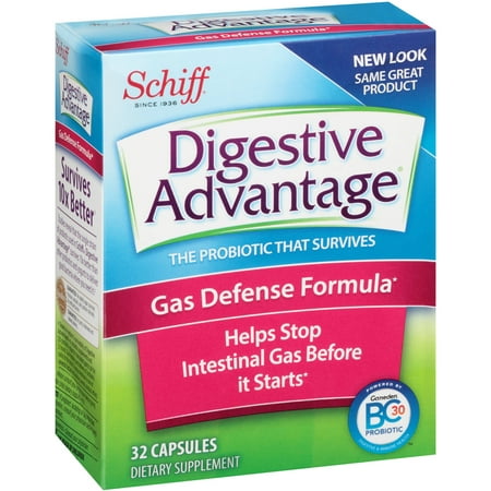 Digestive Advantage Gas Defense Formula, Capsules, 32 CT