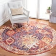 thumbnail image 2 of SAFAVIEH Bristol Collection BTL340R Rust / Lavender Rug, 2 of 7