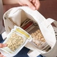 thumbnail image 2 of Reusable Mason Bottle Zipper Bag Mason Bottle Zipper Bag Multifunctional Reusable Jar Bag Used for Food Storage, 2 of 6