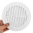 thumbnail image 4 of Rv Ac Air Grille Rv Ac Vent Cover Heater Air Vent Outlet Cover Round Soffit Vent Ac Heat Air Vent Outlet Rv Furnace Vent Cover Rv Vent Rv Vent Cover, 4 of 9