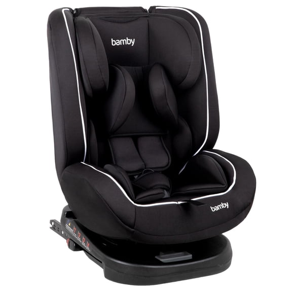 Autoasiento 360 Para Carro Con Sistema Seguridad Coche Bebes negro