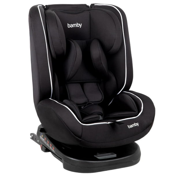 Autoasiento 360 Para Carro Con Sistema Seguridad Coche Bebes negro