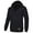 Black Tops for Men, variant on Men's Full Zip Up Color Block Hoodie Sweatshirt Quilted Long Sleeve Hoodie Jacket with Kangaroo Pockets