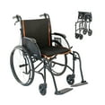 thumbnail image 5 of Feather Mobility Lightweight Wheelchair for Seniors, Foldable for Travel, 13.5 lbs, 1 Ct, 5 of 11