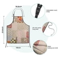 thumbnail image 7 of Pioneer Flower Floral Print Pattern Kids Aprons for Girls and Boys,Adjustable Neck Strap Toddler Aprons for Kids Cooking Baking, 7 of 7