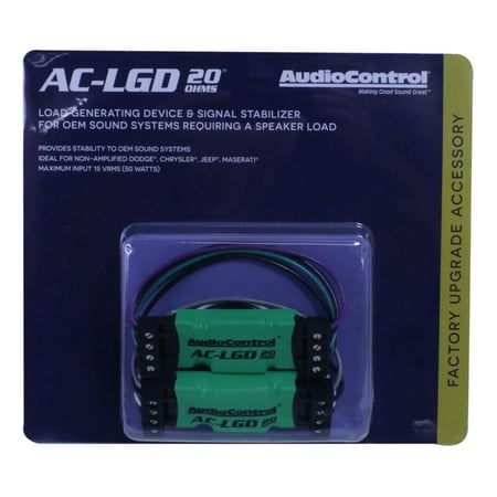 AudioControl - 20-Ohm Load Generating Device and Signal Stabilizer (Pair) - Green