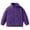 Purple, variant on Girls and Boys Coats Heated Fleece Jacket Youth Winter Thermal Tech Apparel Children Zip Up Washable Outerwear Freezing Weather Defense Gear Without Charging Device Size 4-14 Years