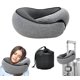 thumbnail image 1 of Almohada para viaje almohada cervical espuma memoria almohada para viaje avión oficina coche, 1 of 7