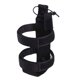 thumbnail image 1 of Advancent Funda de nailon para botella de agua, tipo adhesivo, repuesto para acampar, senderismo, montañismo, accesorios para portavasos Kits de desorden para acampar Negro, 1 of 6