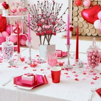 Hiroekza Valentines Day Decorations, Valentine's Day Heart Arrangement Holiday Heart Pulp Sprigs Valentines Day Gifts