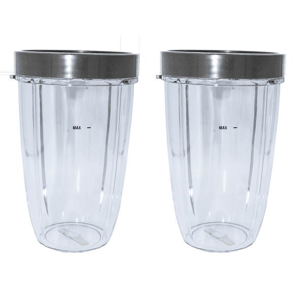 Blendin Replacement Parts, Compatible with Nutribullet 600W and 900W Blender Juicer (2 Tall 2 Lip Rings)