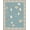 Blue, Pattern 2, variant on ODIKA 4'x6' Beige Latte Cream Abstract Swirl Washable Area Rug Contemporary Playful Scattered Oval Motifs With Hand Drawn Brushstroke for Bedroom, Reading Nook, Pet Friendly & Non-Shedding