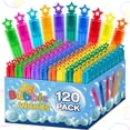 thumbnail image 1 of Mini Bubble Wands Jumlys, 120 unidades en 6 colores, para fiestas infantiles, 1 of 7