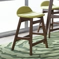 thumbnail image 2 of Chaise de Comptoir 24 Pouces Marron Moyen - Vert (RTA), 2 of 3