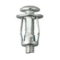thumbnail image 4 of AFQH Expansion Screw Pack Of 20 Petal Gypsum Board Drywall Anchor Nuts Screw Petal Shape Metal Screw Home Hardware Accessories, 4 of 10