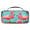 Multicolour 6, variant on Herdesigns Floral Bird Hummingbird Carrying Case for Nintendo Switch OLED Model 2021 & Switch 2017 with 20 Game Card Slots, Portable Travel Carry Case for Accessories and Console