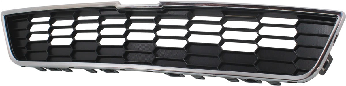 Grille Assembly Compatible With 2012-2016 Chevrolet Sonic Textured Gray Shell and Insert