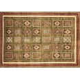 thumbnail image 1 of Ahgly Company Indoor Rectangle Oriental Brown Modern Area Rugs, 5' x 7', 1 of 4