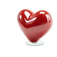 thumbnail image 2 of Uuiauoio Acrylic Decorative Sign Valentine'S Day Angel Crystal Heart 2D Flat Print Acrylic Decorative Desktop Decoration for Home Office Garden with Stand, 2 of 7