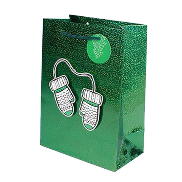 Bolsas de color brillante con asa Bolsa s Bolsa de venta al detalle Bolsa de artesanía para cumpleaños, bodas y celebraciones de Guantes