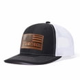 thumbnail image 6 of BEST DAD EVER letter leather label pattern, suitable for travel and casual outfits, breathable outdoor baseball cap for men, adjustable, 6 of 10