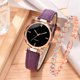 thumbnail image 1 of Reloj casual de mujer de tendencia de moda de estilo coreano, reloj de cinturón simple, reloj de cuarzo, pulsera, traje para mujer, 1 of 6