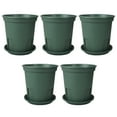 thumbnail image 2 of Wosthever Maceta de plástico transpirable de 5 uds para colección de plantas variadas, maceta de plástico para vivero, maceta con bandeja Type2 NO2, 2 of 6