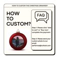thumbnail image 2 of Personalized Photo Christmas Tree Ball Ornaments, Customized Xmas Presents for Family and Friends, 2 of 7