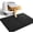 Black, variant on Litter Mat, 24"x20" Litter Mat with Litter Lock Mesh, Soft Litter Mat Litter Trapping Mat, Easy to Clean, Non-Slip, Water Resistant, Litter Free Floors, Dark Blue