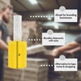 thumbnail image 3 of MMBM Yellow Extended Core Stretch Wrap 5 Inch x 1000 Feet 80 Gauge 24 Rolls Opaque Plastic Film for Packaging, 3 of 6