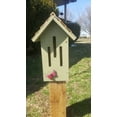 thumbnail image 4 of Butterfly House Small (Sage, 12", Bird Houses by Mark, Made in USA, 4 of 5