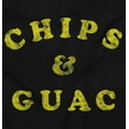 thumbnail image 2 of Chips & Guac Food Lover Workout Gym Long Sleeve TShirt Men Women Brisco Brands M, 2 of 6