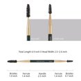 thumbnail image 3 of UYGDUY-okhee Dual Spoolie Brush NUN10 \u2013 Professional Korean Makeup Brush, Dual-Sided Brow & Lash Spoolie for Groomed Eyebrows, Clump-Free Lashes & Polished Finish, 3 of 3
