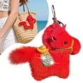 thumbnail image 2 of Horse Stuffed Animal Keychain, Cuddly Horse Plushie, Home Decor Horse Plush, Soft Plush Keychain, Year Of The Horse 2026 Pendant, Plush Toy Keychain, Stuffed Horse Keyring, 2 of 7