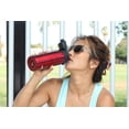 thumbnail image 6 of 6-Pack (Crimson Red) - Aquatix 21 Ounce Pure Stainless Steel Double Wall Vacuum Insulated Sports Water Bottle Convenient Flip Top - Keeps Drinks Cold for 24 Hours, Hot for 6 Hours. Perfect for Gifts, 6 of 9