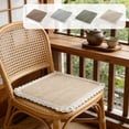 thumbnail image 7 of COM1950s Breathable Woven Chair Cushion, All Season Seat Pad for Dining Chairs, Versatile Chair Pad for Kitchen, Office, and Home Use, 7 of 7