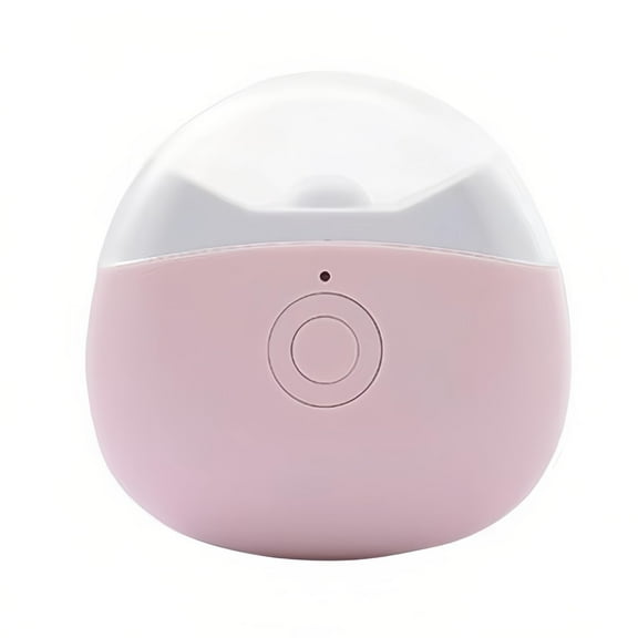 Electric Nail Clippers, Automatic Nail Clipper with 2 Adjustable Speeds with LED Light, Safety Electric Nail Trimmer for Adults, Children and Elders, Pink